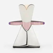 Jay Stanger, Dress Her bar cabinet, 1984, beefwood, birch, ColorCore Formica