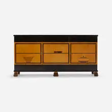 Otto Schulz, Cabinet, c. 1940, lacquered maple
