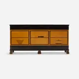 Otto Schulz, Cabinet, c. 1940, lacquered maple