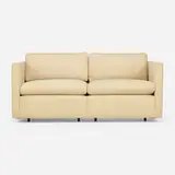 Charles Pfister, Pfister settee, 1971, upholstery, enameled steel