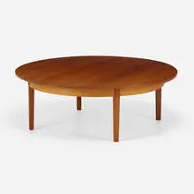 Coffee table by Thomas Moser, 1986, cherry, ash, sold Nov 2023
