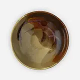 Bowl by Toshiko Takaezu, c. 1975, glazed stoneware, sold Nov 2023