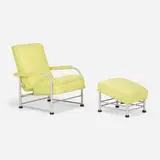 Warren McArthur, Adjustable lounge chair and ottoman