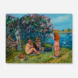David Burliuk, Déjeune sur la plage