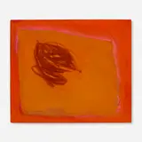 Rex Ashlock, Orange Composition, 1963, gouache on paper