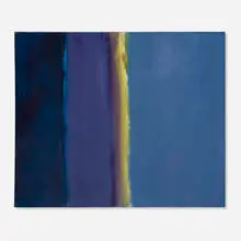 Barbara Coleman, Cloudy Sunset, 1997, oil on canvas