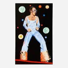 Sandra Blumberg, Elton John, c. 1970, oil on canvas