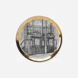 Piero Fornasetti, Gli Ascensori plate