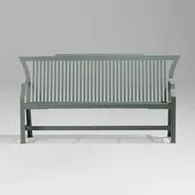 McKinnon and Harris, Wither's bench, 2006, powder-coated aluminum