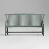 McKinnon and Harris, Wither's bench, 2006, powder-coated aluminum