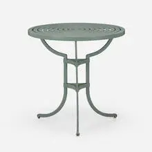 McKinnon and Harris, Café table, 2011, powder-coated aluminum