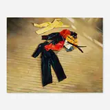 Lowell Nesbitt, Work Clothes On Studio Floor