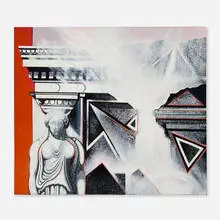 Lowell Nesbitt, Flow of Desire, 1986-87, oil on canvas