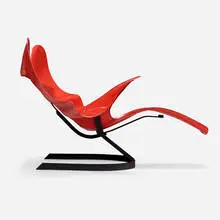 Bernard Rancillac, Elephant chair, 1966, fiberglass, enameled steel