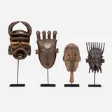 African, Four masks