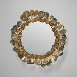 C. Jeré, Raindrops mirror, 1969, steel