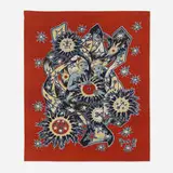 Élie Grekoff, Les gémeaux tapestry, c. 1965, hand-woven wool