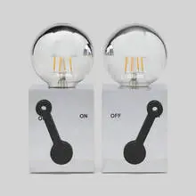 Richard Hutten, Switch lamp, pair, 2005, plastic, steel