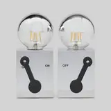 Richard Hutten, Switch lamp, pair, 2005, plastic, steel