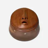 Bob Trotman, Face box, 1979, walnut
