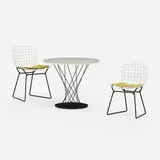 Isamu Noguchi, Occasional table, model 87, 1955, laminate, enameled steel, vinyl