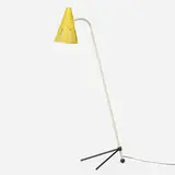Hermann Theodor Jan Anthoin Busquet, Sun Series floor lamp, enameled steel, enameled aluminum