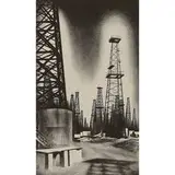 Louis Lozowick, Oil Country, 1936
