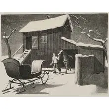 Grant Wood, December Afternoon, 1940