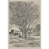 Childe Hassam, Maples in Early Spring, 1931