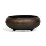 The Roycrofters, footed bowl