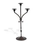 The Roycrofters, three-light candelabrum