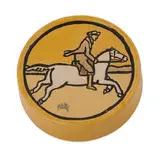 Paul Revere paperweight by Fannie Levine for Saturday Evening Girls, sold Mar 2021