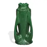 Radford Pottery, unusual Radura four-handled vase
