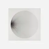 Tricia Rumbolz, 880 Lines, 1 Focal Point, 1 Circle (B), 2015, ink on paper