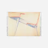 Jean Prouvé, Jean Prouvé: L'Imagination Constructive exhibition post, 1983, offset color lithograph