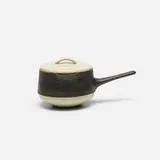 Lucie Rie and Hans Coper, lidded pot, c. 1960, glazed stoneware