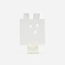 Untitled by Luciano Gaspari, c. 1965, glass, sold Apr 2018