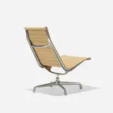 Charles and Ray Eames, Aluminum Group lounge chair, 1958, cast aluminum, upholstery, plastic