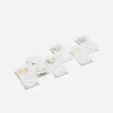 Eva Zeisel, Cloverware dishes, set of six, 1947, acrylic plastic