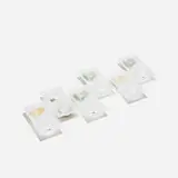 Eva Zeisel, Cloverware dishes, set of six, 1947, acrylic plastic