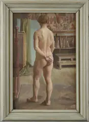 John Frye-Bourne, Untitled, oil on canvas 46 x 31cm .