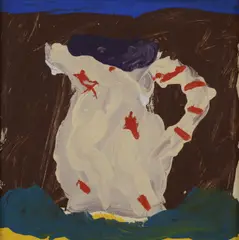 Bryan Illsley, Untitled, oil on board 30 x 30.5cm .