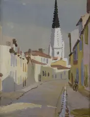 Richard Murry, Untitled, gouache 29 x 22.5cm Provenance: From the artist's estate. .