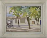 Mary Adshead, Untitled, oil on board 30.5 x 40.5cm .