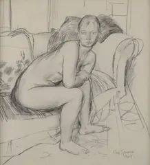 Roy Spencer, Untitled, pencil 33 x 30.5cm Provenance: From the artist's studio. .