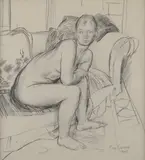 Roy Spencer, Untitled, pencil 33 x 30.5cm Provenance: From the artist's studio. .