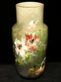 Montigny S. Loiny, A French earthenware vase,, A French earthenware vase,