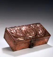A copper casket, by John Pearson, A copper casket,, sold Nov 2003