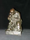 Reginald Fairfax Wells, a bronze group,, a bronze group,