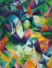 Otto Möller, Wasserfall, 1921, Öl auf Leinwand